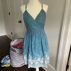 Alter’d State Blue Flower Dress